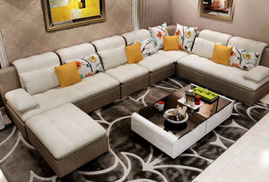 客厅组合家具现代简约布艺