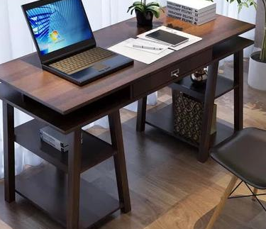 实木电脑桌台式笔记本写字台
