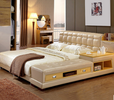 皮床 真皮床 双人床软体